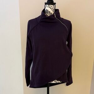 Athleta NWT Cozy Karma Asym Pullover Sweatshirt